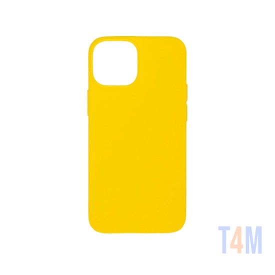 Funda de Silicona para Apple iPhone 13 Amarillo